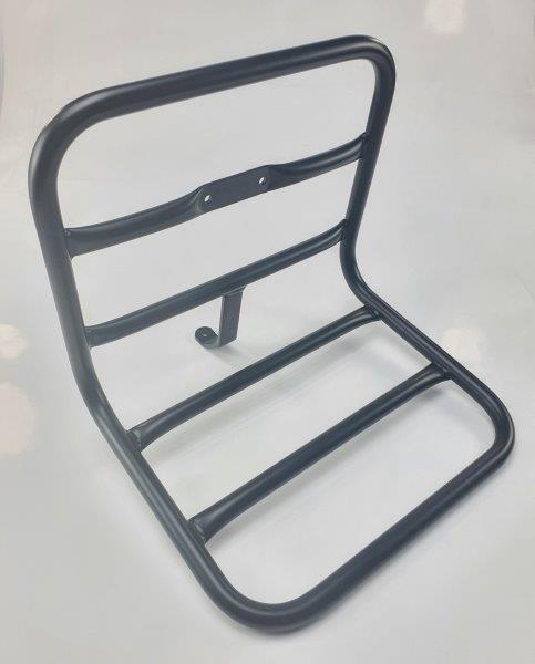 Porte-bagages avant noir mat 20x30