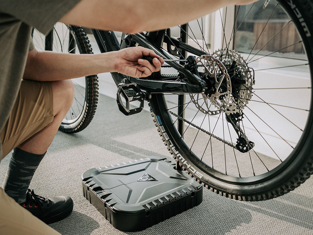 Topeak tune-up station bike rack mounting stand