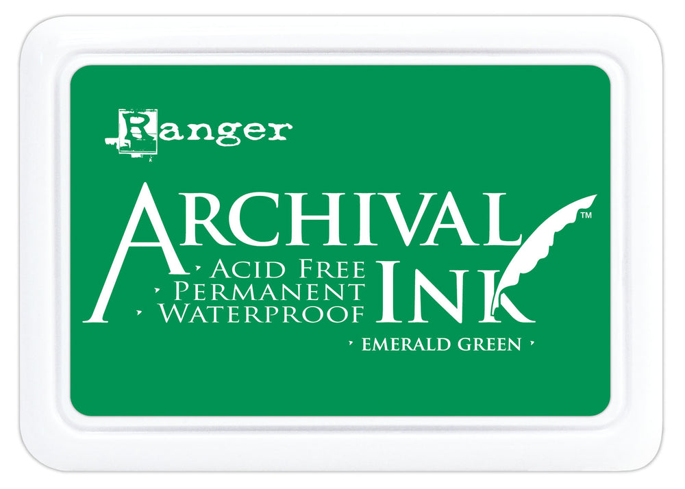 Ranger ink ranger • archival ink pad emerald green