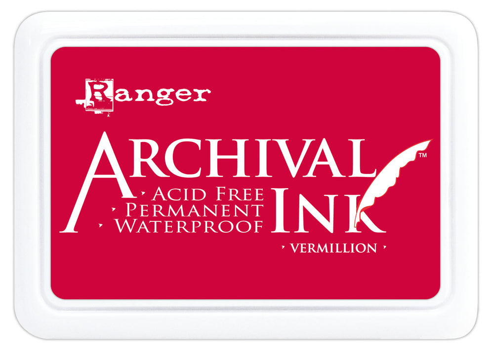 Ranger ink ranger • archival ink pad vermillion