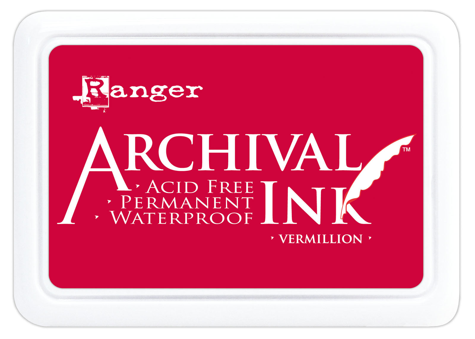 Ranger ink ranger • archival ink pad vermillion