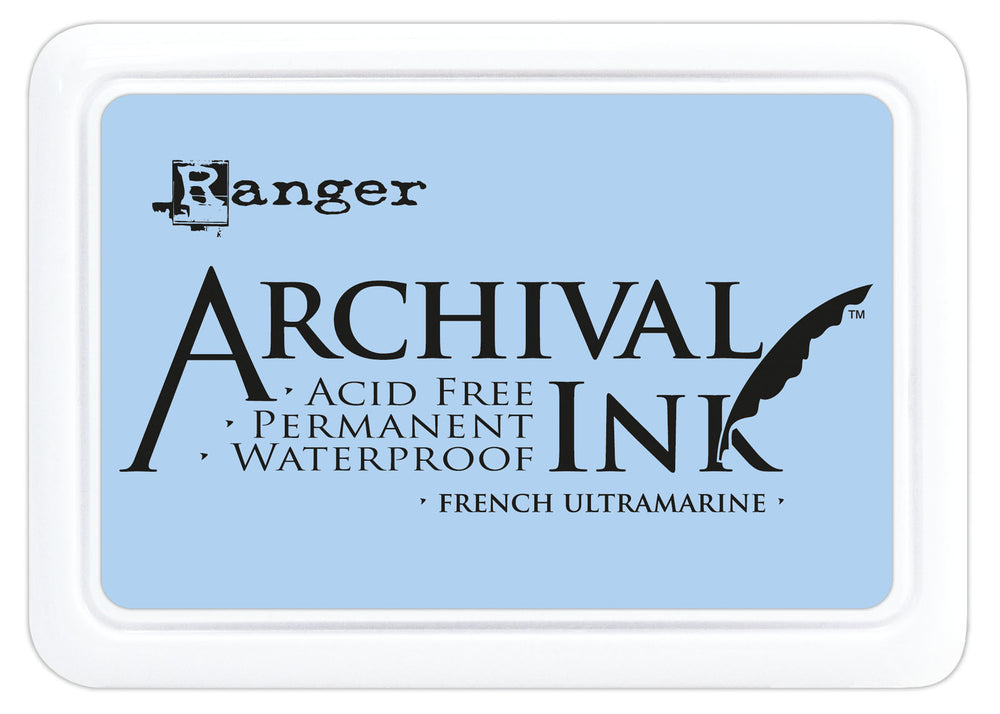 Ranger ink ranger • archival ink pad french ultramarine