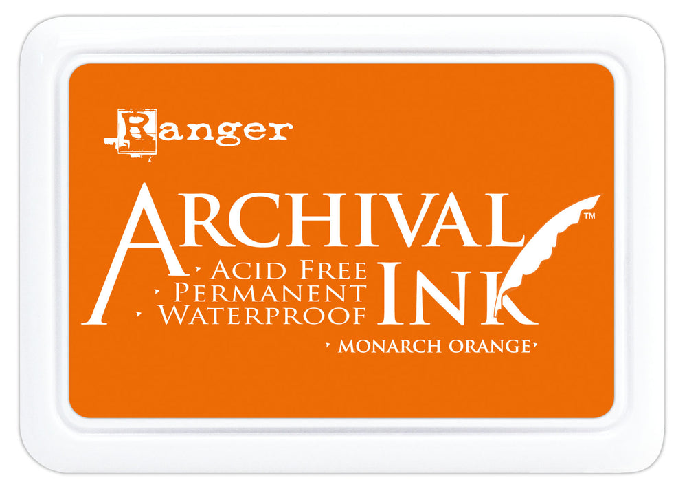 Ranger ink ranger • archival ink pad monarch orange