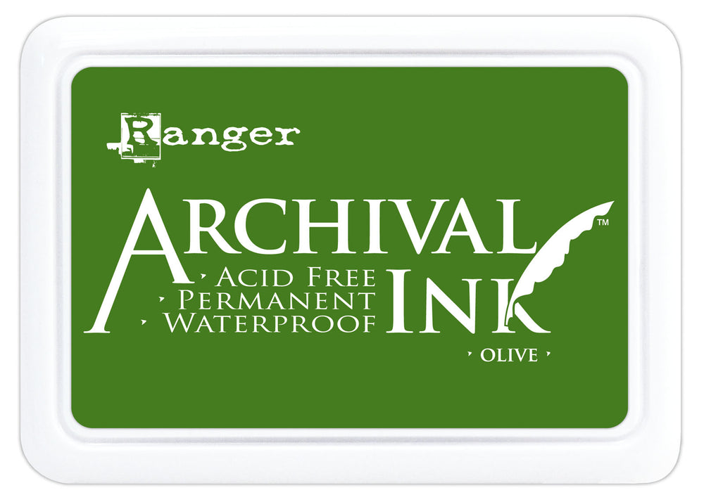Ranger ink ranger • archival ink pad olive