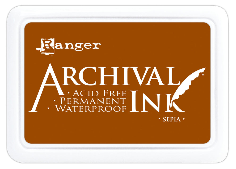 Ranger ink ranger • archival ink pad sepia