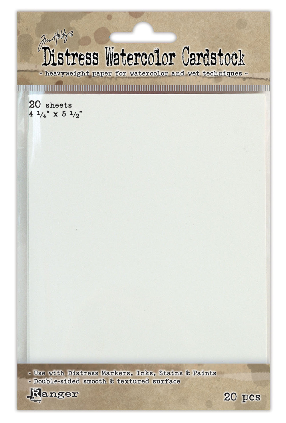 Ranger ink ranger • tim holtz aquarel cardstock