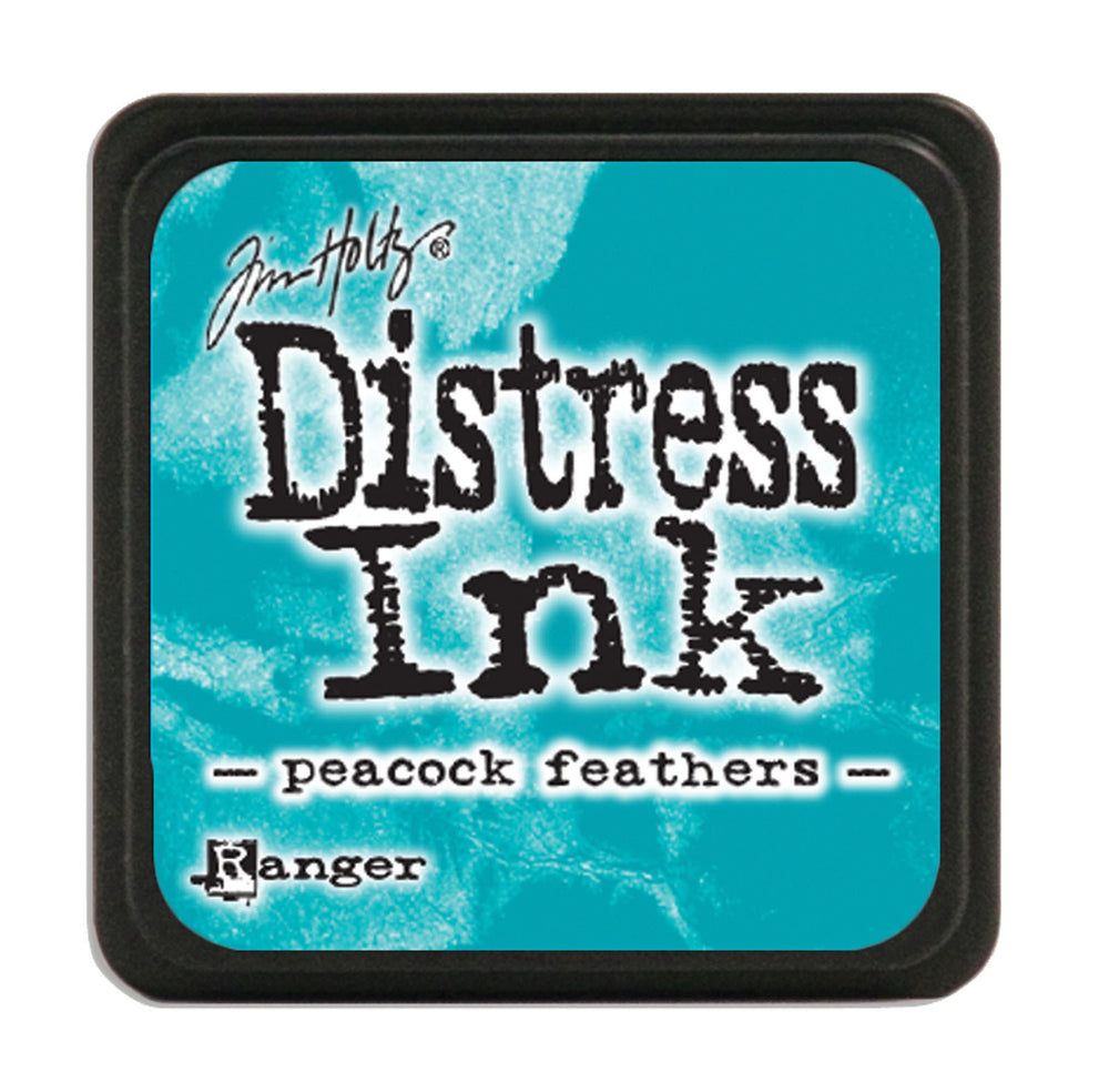 Ranger ink ranger • tim holtz distress mini ink pad peacock feathers