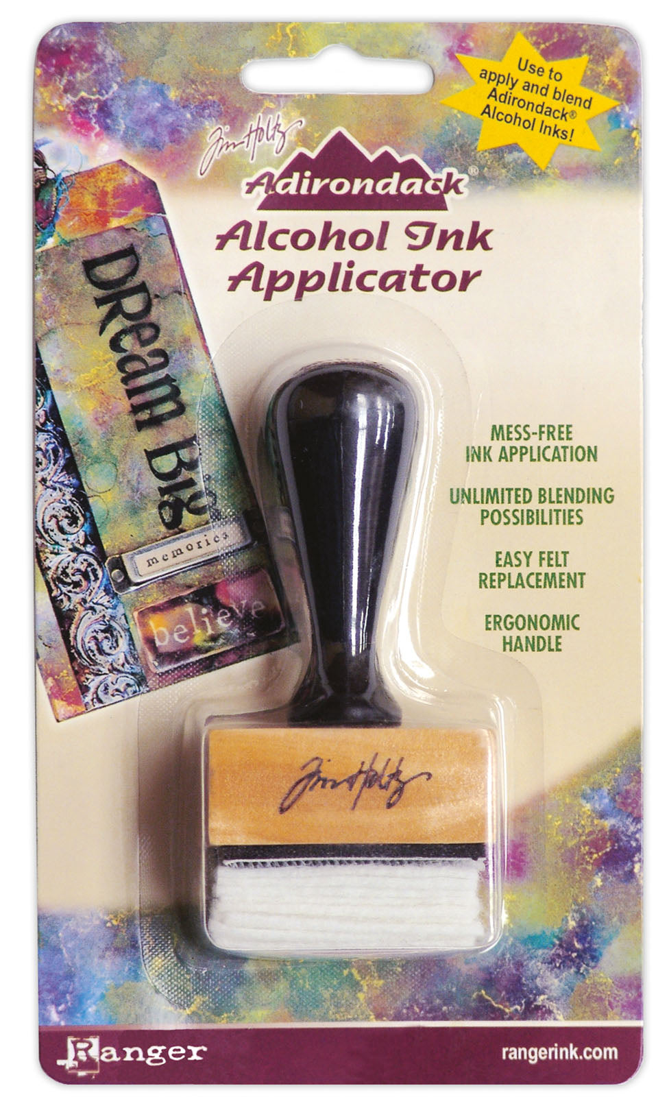 Ranger ink ranger • tim holtz alcohol ink applicator tool