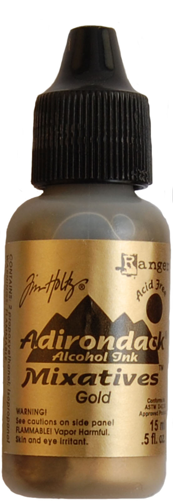 Ranger ink ranger • tim holtz adirondack alcohol ink mixatives gold 15ml