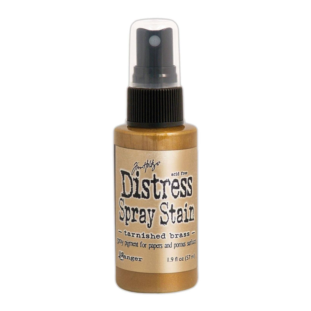 Ranger ink ranger • tim holtz distress spray stain tarnished brass