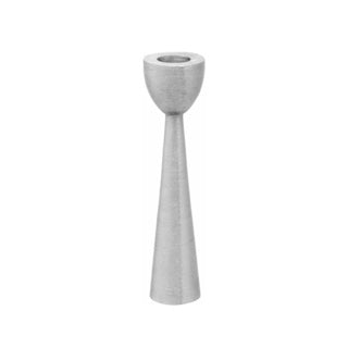Vtwonen kaarsenhouder zilverkleurig 17 cm | 4 stuks