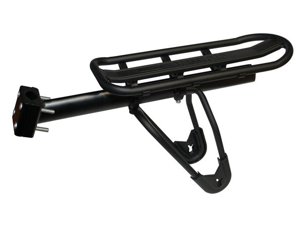 Massload achterdrager zadelpen bevestiging mat zwart