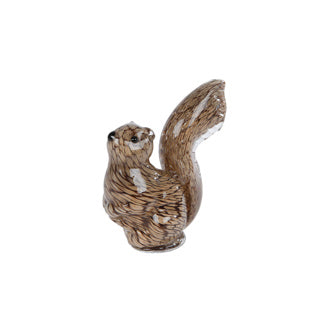 No brand sculptuur eekhoorn 13,5x7,5x17,5cm | 2 stuks