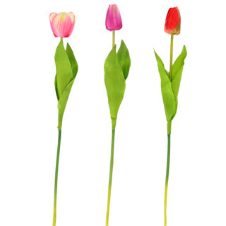Kunstbloemtulp 53 cm 2 assorti