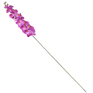 Kunstbloem orchidee paars 115 cm