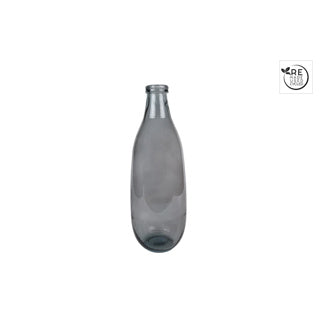Vaas montana s grijs glas 15x15x40cm
