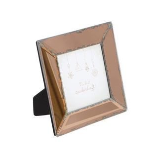No brand fotolijst staand vintage look 16 cm | 7 stuks