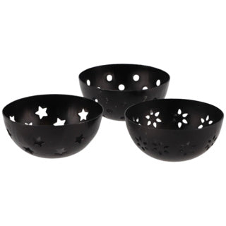 Delichte geurblokjeshouder amber metaal 7,5 cm