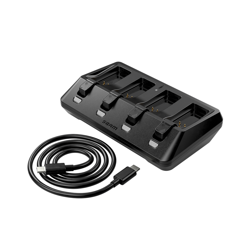 Sram axs oplader 4 poorten zilver
