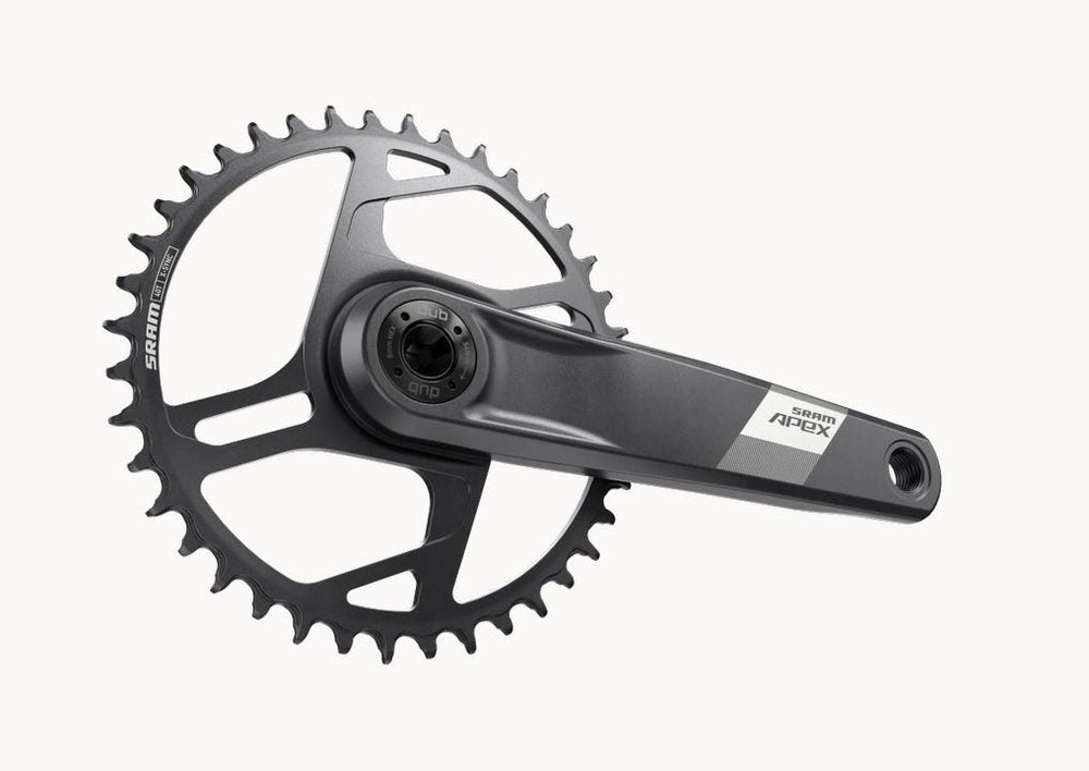 Sram crankset crankset apex 1x wide d1 dub 175mm direct mount 40t (bb not included)