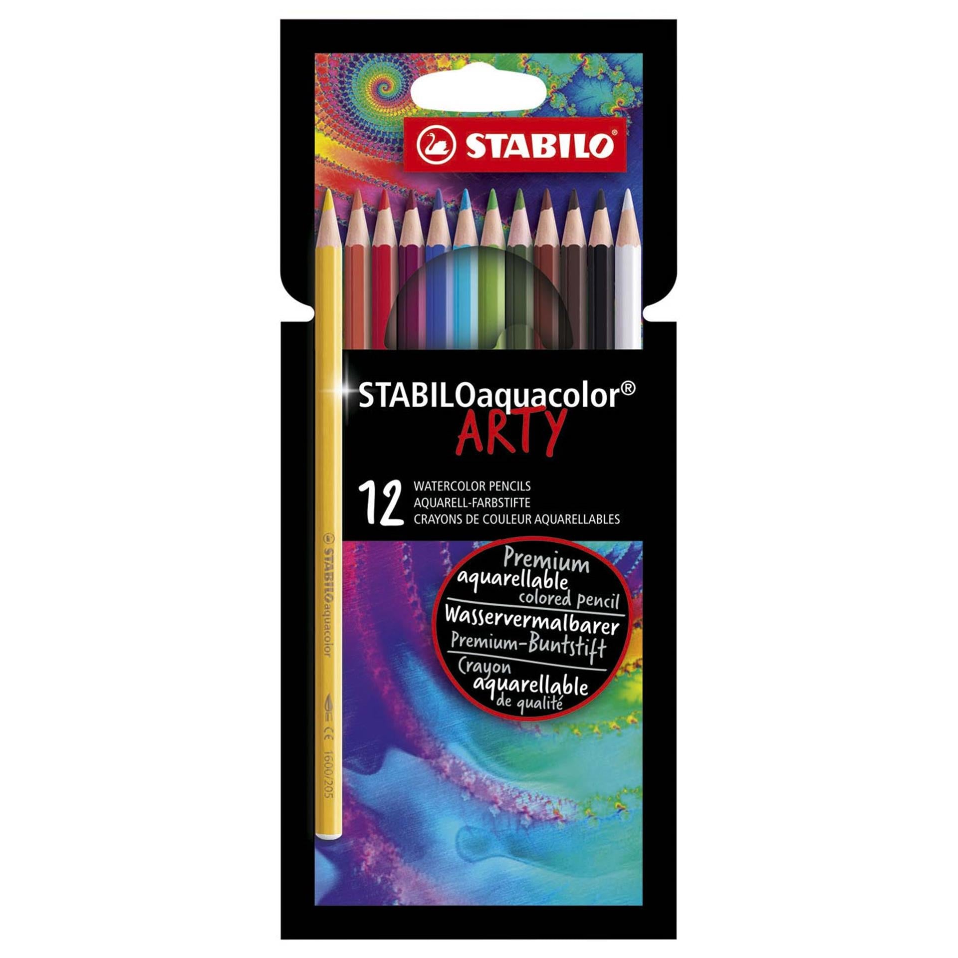 Abi stlo aquacolor potloden 12 kleuren