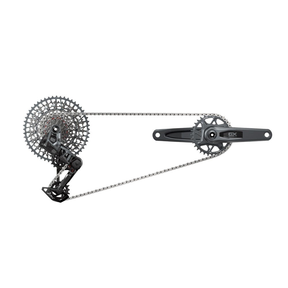 Sram groepset gx eagle groepset axs 170mm t-type dub wide 10-52 q174
