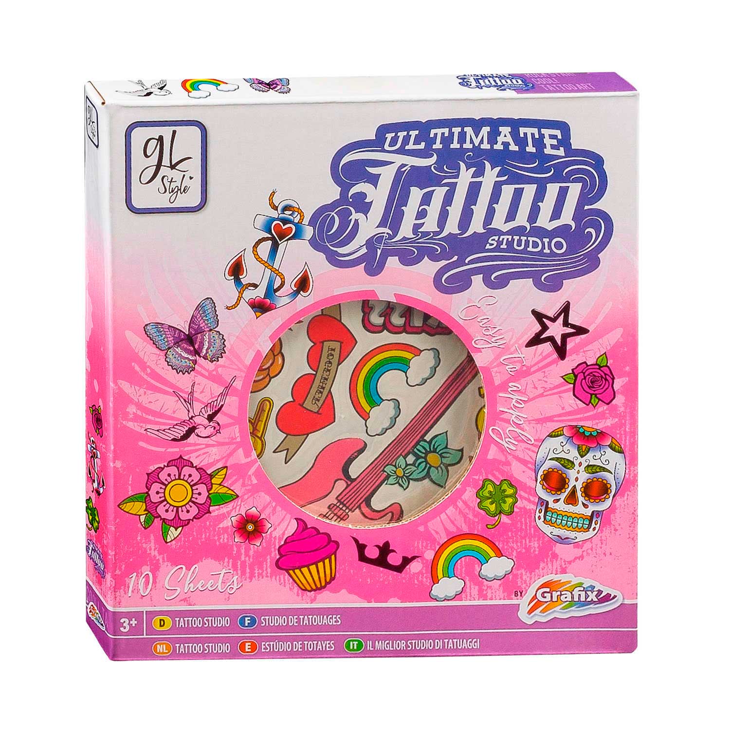 Creative Craft Group ultieme tattoo set - roze