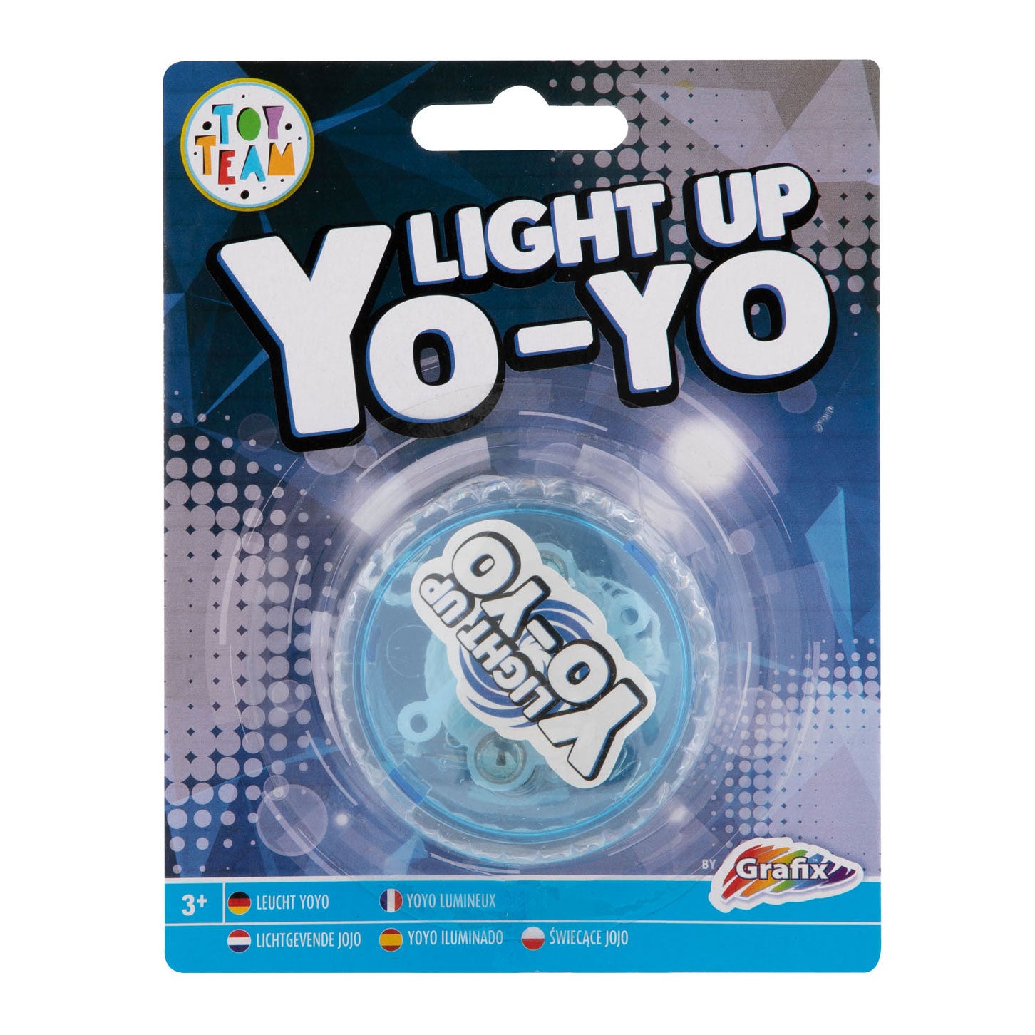 Creatieve ambachtsgroep jojo met licht - blauw