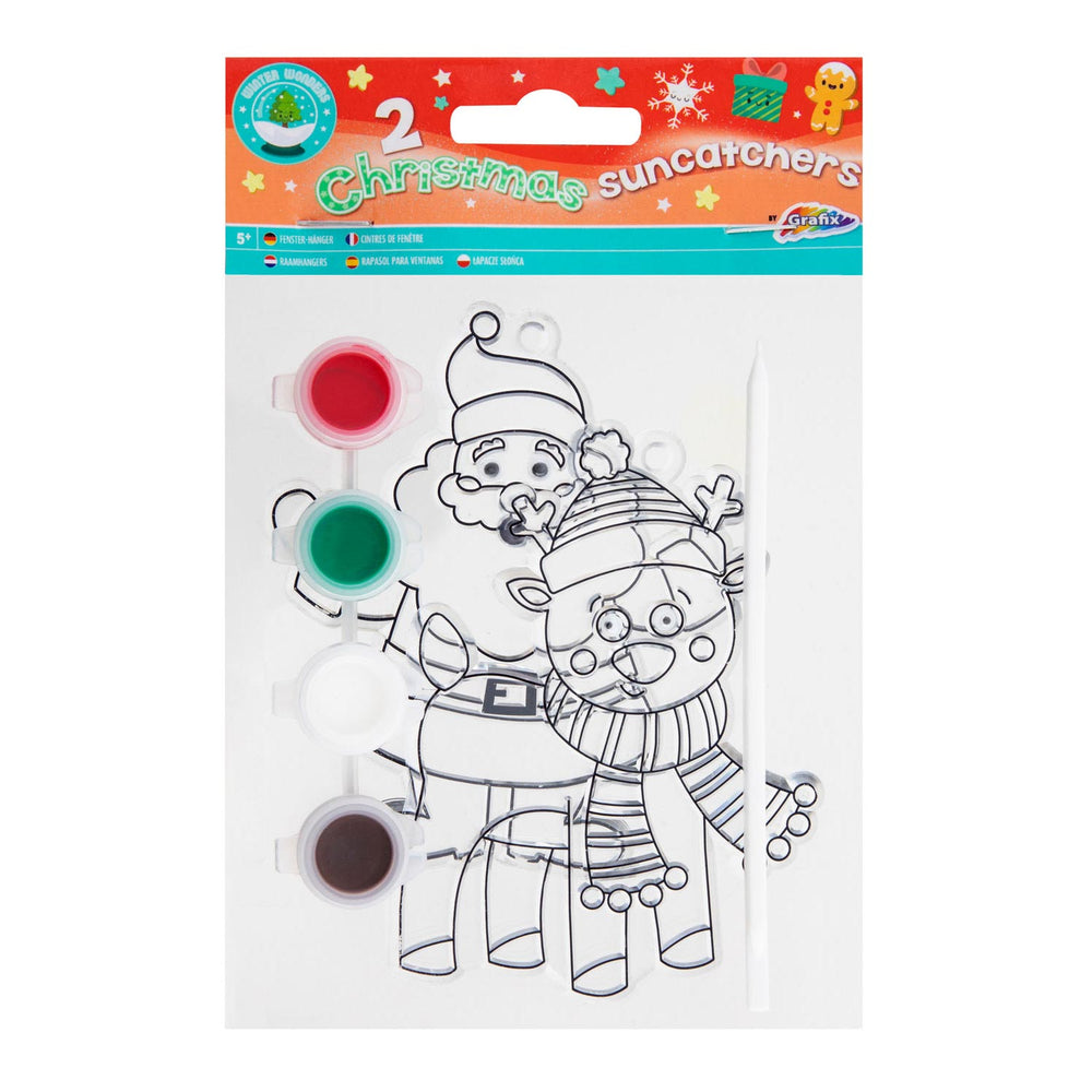 Grafix kerst raamhangers kerst