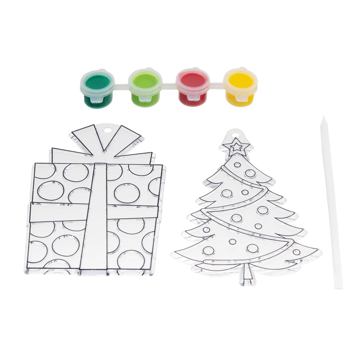 Grafix kerst raamhangers kerst