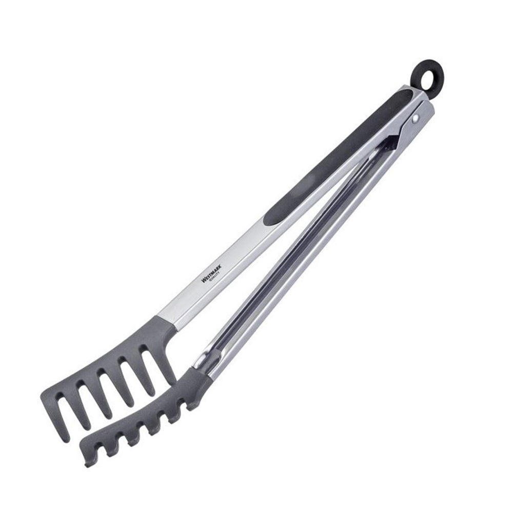 Westmark serveertang saladetang vork rvs siliconen maxi 32,5cm