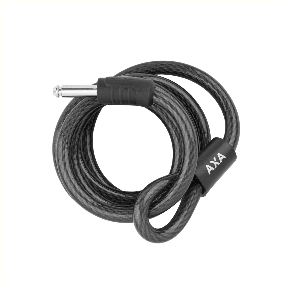 AXA RLD 180 12 Bicycle Cable Lock - Black