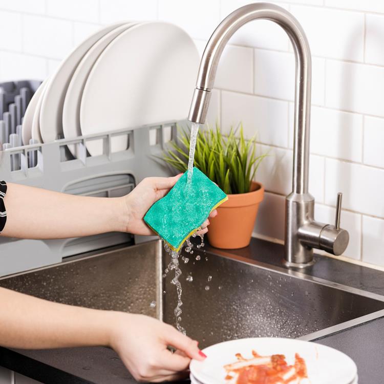 Vileda 1066630 - schuurpons glitzi always clean | 16 stuks