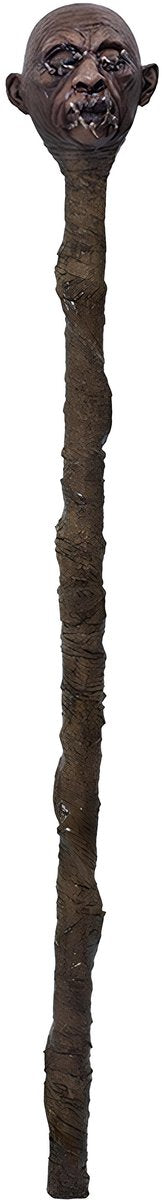 Vegaoo - luxe voodoo hoofd scepter