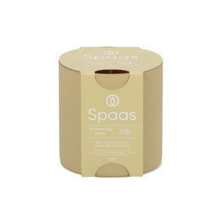 Spaas glow geurkaars 35u - glinsterende glimlach