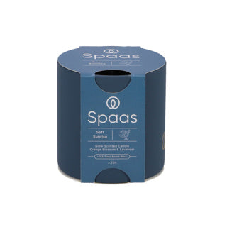 Spaas glow geurkaars 35u - zachte zonsopgang