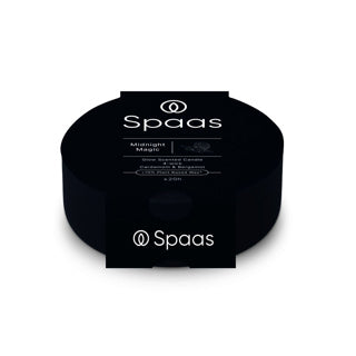 Spaas glow geurkaars 4-wiek 20u - middernachtmagie