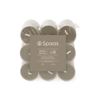 Spaas geurende clearlights blokverpakking x18 4,5u - mindful ochtend