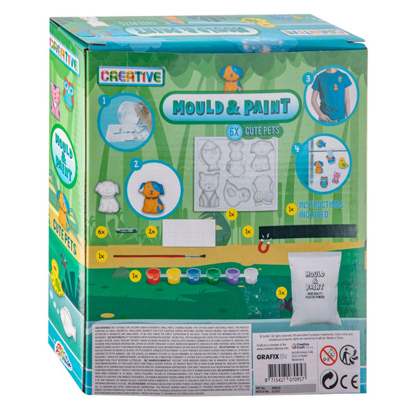 Plaster Casting and Painting - Cute Animals