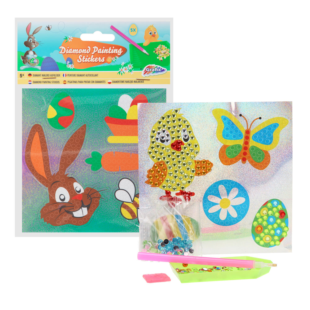 Grafix diamant schilderij stickers pasen