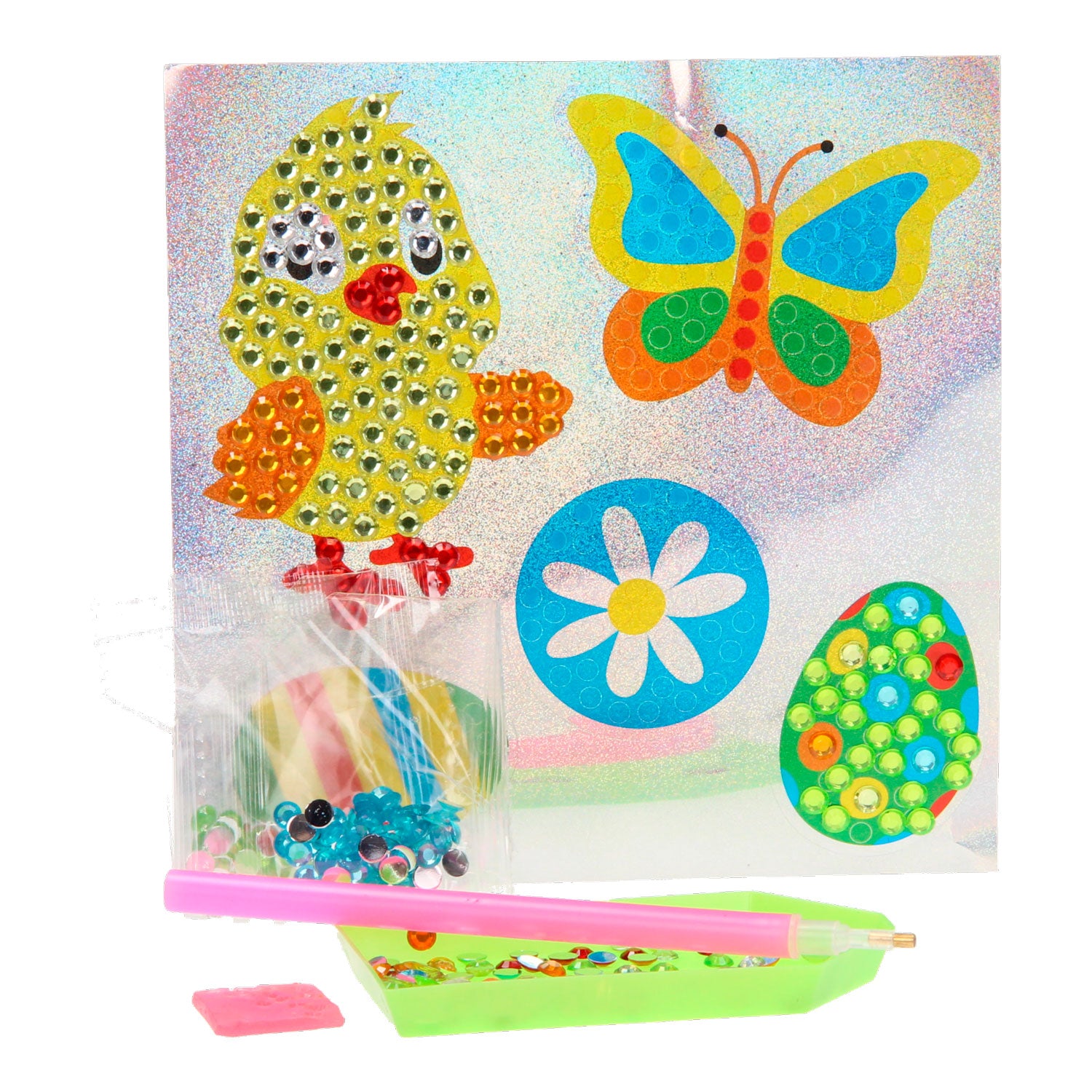 Grafix diamant schilderij stickers pasen