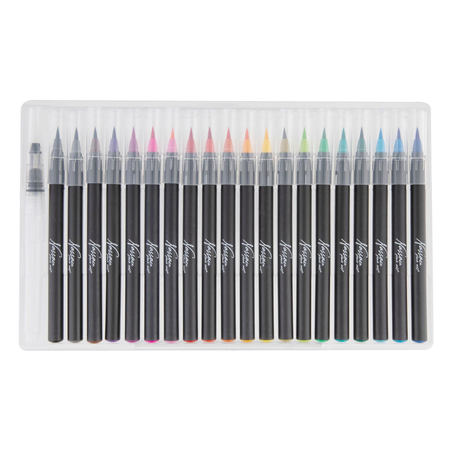 Nassau Aquarelkwast Penseelstiften, 20st.