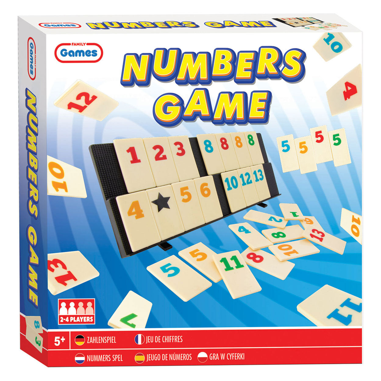 Grafische Nummers Kinderspel