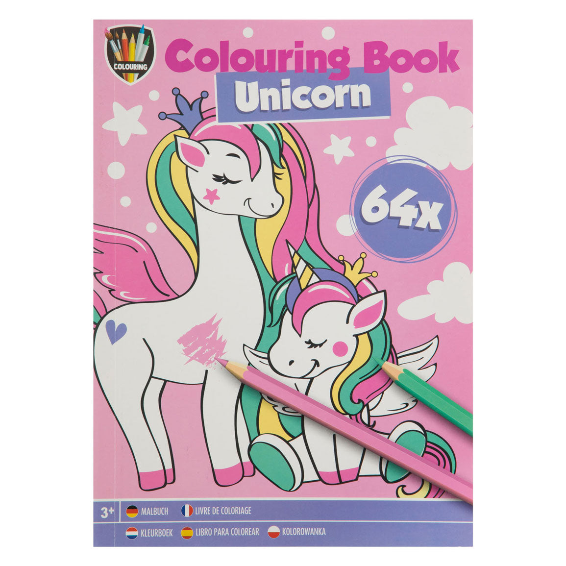 Creative craft group uitdeelkleurboekjes, 12 stuks