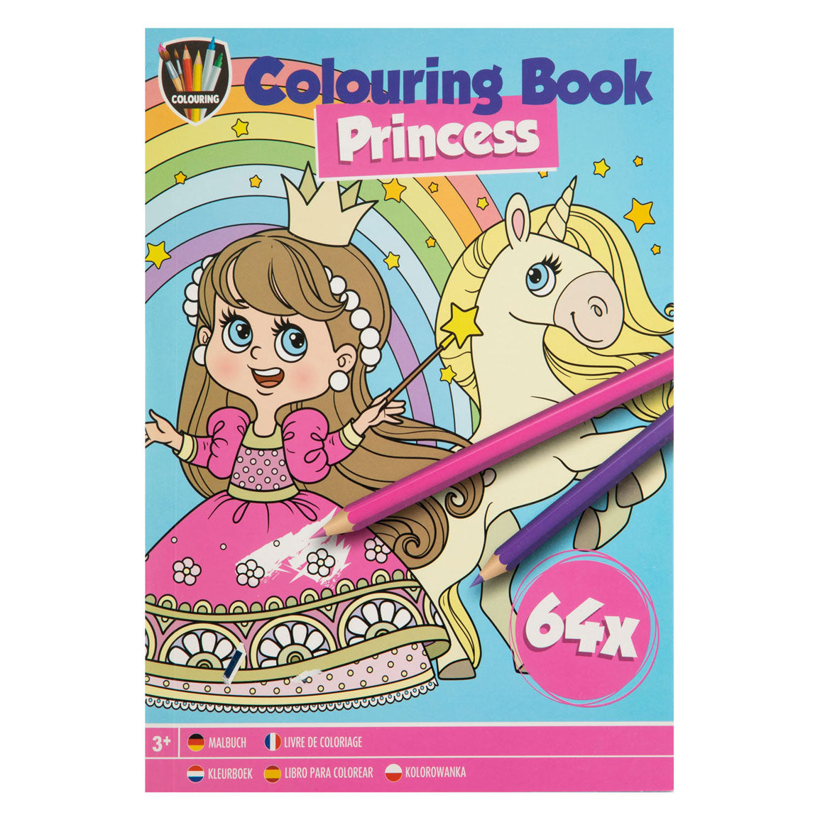 Creative craft group uitdeelkleurboekjes, 12 stuks