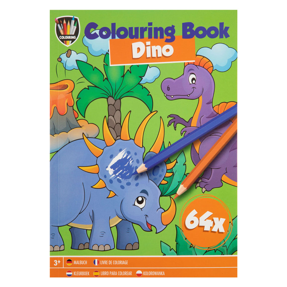 Creative craft group uitdeelkleurboekjes, 12 stuks