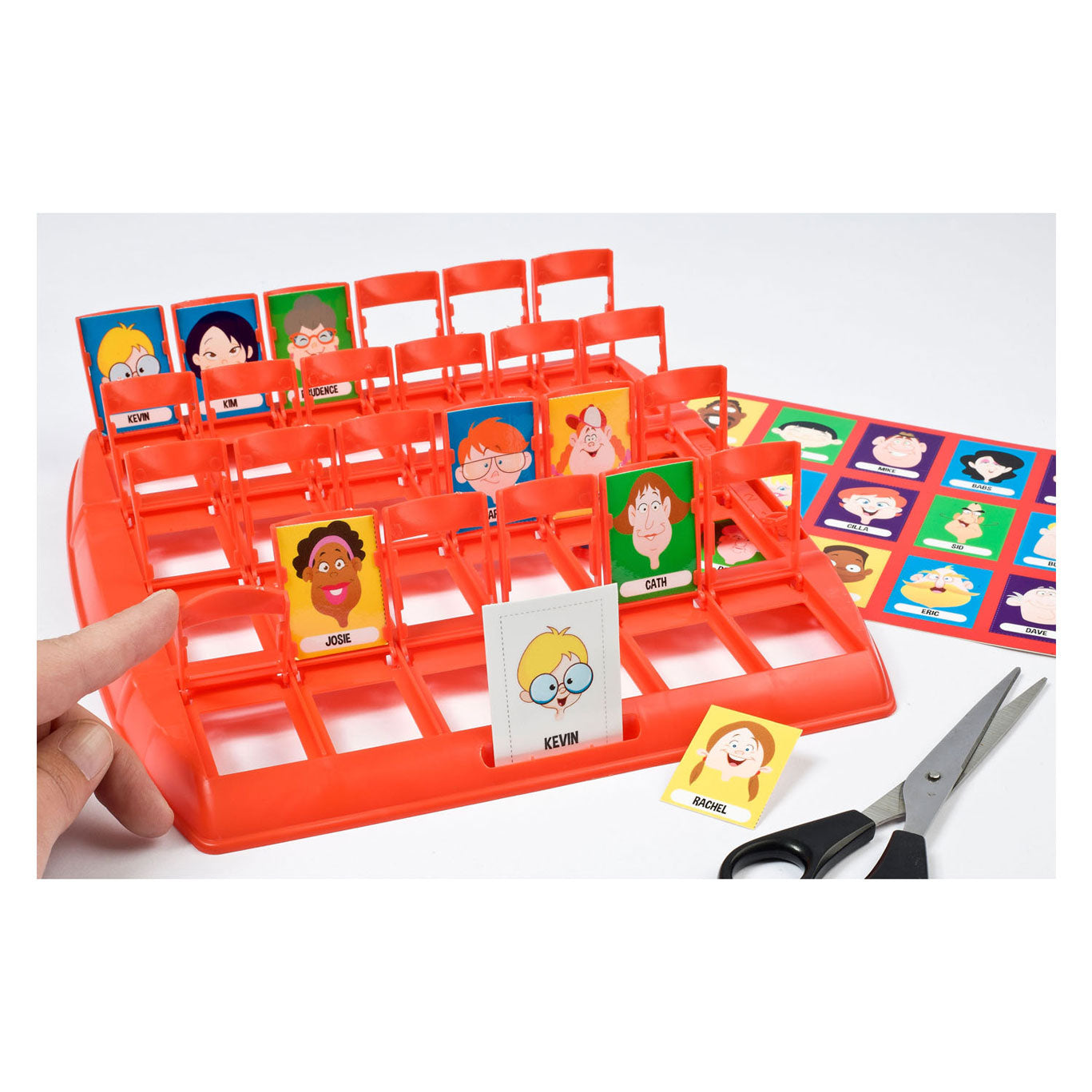 Creatieve knutselgroep raad de naam kinderspel