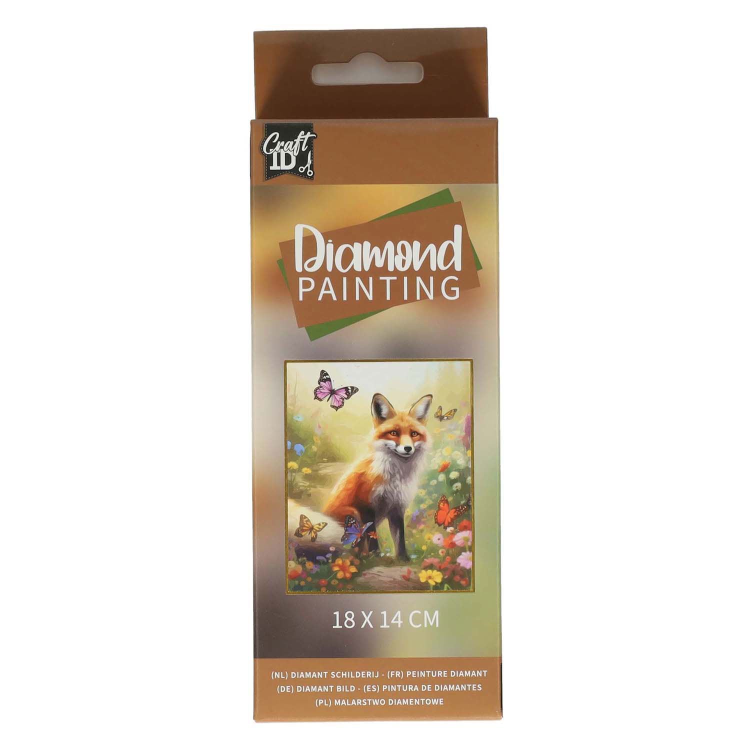 Creatieve knutselgroep diamant schilderij dieren ontwerp