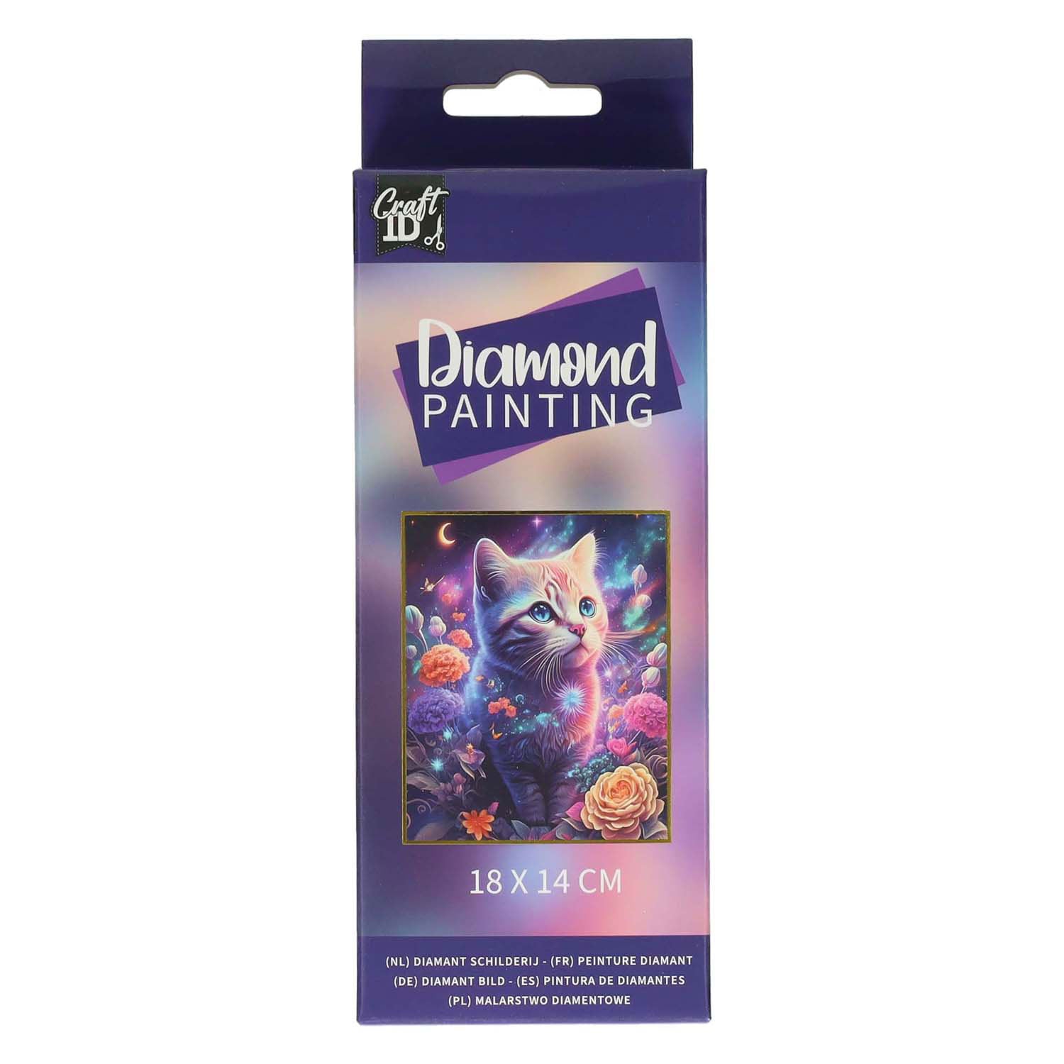 Creatieve knutselgroep diamant schilderij dieren ontwerp