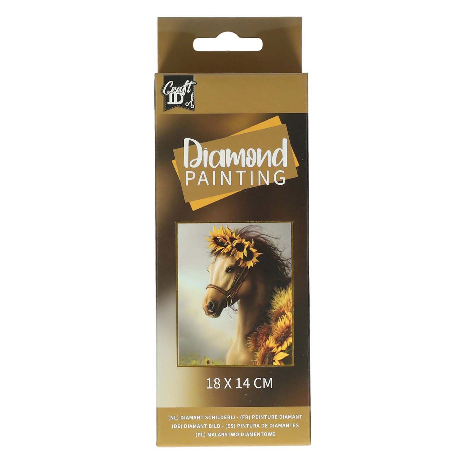 Creatieve knutselgroep diamant schilderij dieren ontwerp
